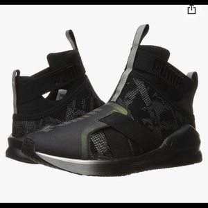 PUMA Women’s Fierce Strap Swan Cross-Trainer Shoe